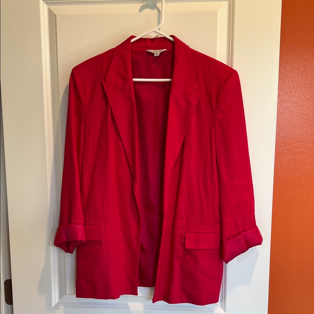 Women's Hot Pink Blazer